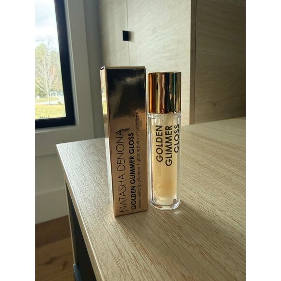 $29 New Natasha Denona Golden Glimmer Plumping Gloss - Picture 7 of 7